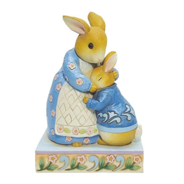 Beatrix Potter Peter Rabbit with Mrs Rabbit Figurine By Jim Shore
