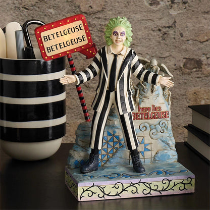 Beetlejuice By Jim Shore LED Light-up Figurine 6016175