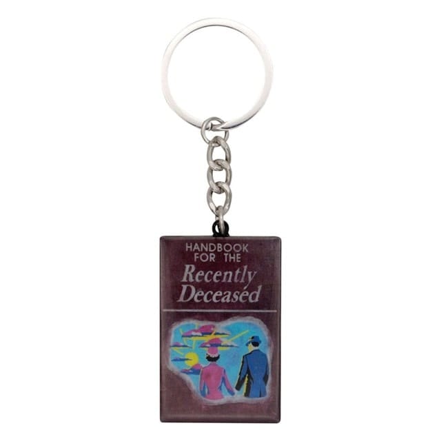 Beetlejuice Handbook of the Recently Deceased Limited Edition Keyring