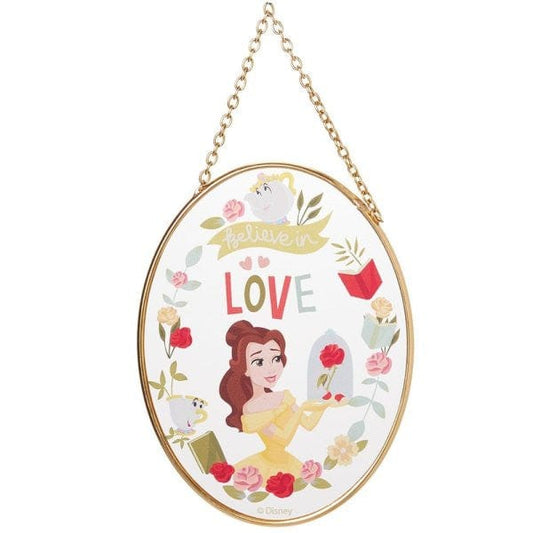 Belle ‘Believe In Love’ Suncatcher by Disney Garden 6014562