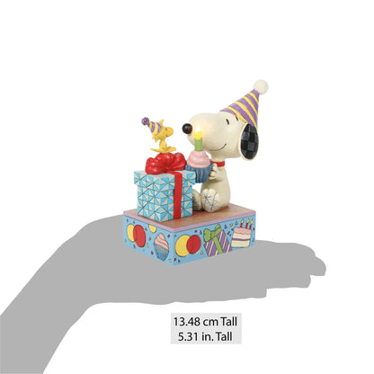 Birthday Snoopy Figurine Peanuts by Jim Shore