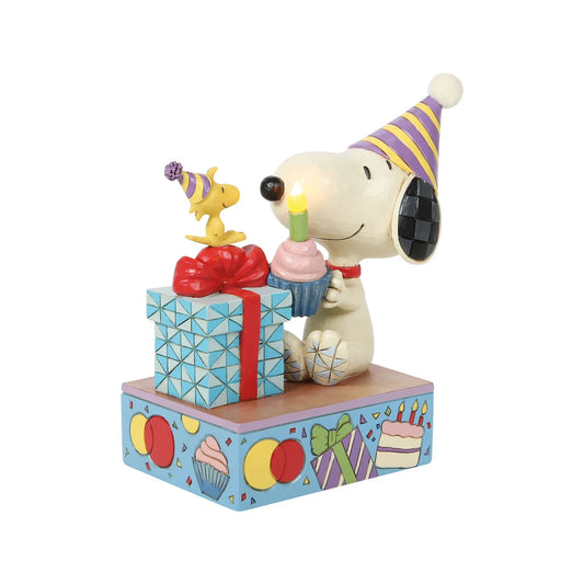 Birthday Snoopy Figurine Peanuts by Jim Shore
