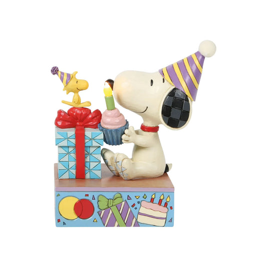 Birthday Snoopy Figurine Peanuts by Jim Shore