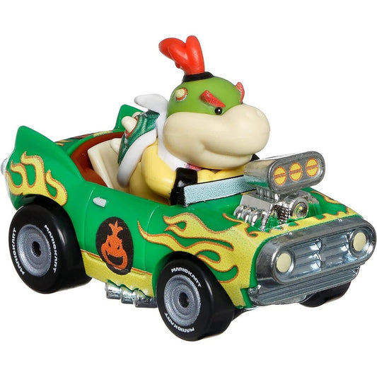 Hot Wheels Mario Kart Bowser Jr. Flame Flyer