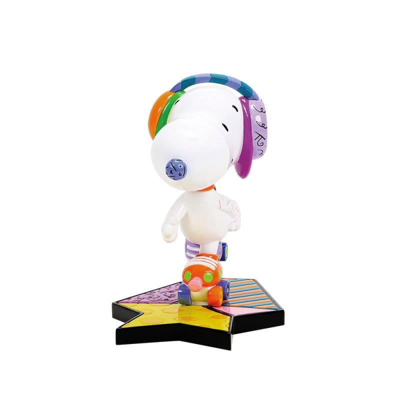 Britto Peanuts Snoopy Roller Skating Figurine 6019026