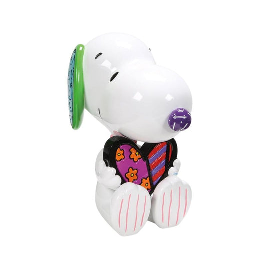 Britto Peanuts Snoopy Statue with Britto Heart Figurine 6019025