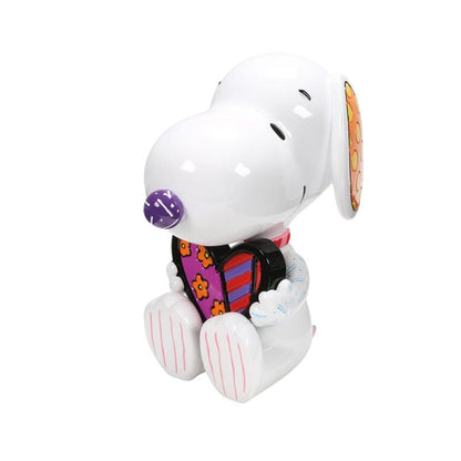 Britto Peanuts Snoopy Statue with Britto Heart Figurine 6019025