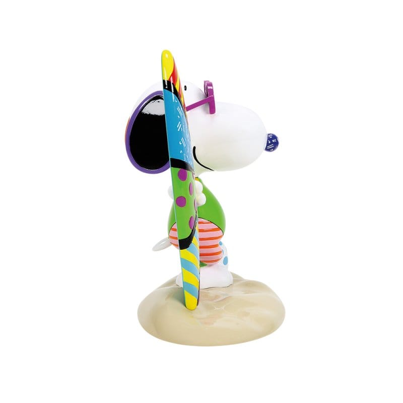 Britto Peanuts Snoopy Surfing Figurine 6019027