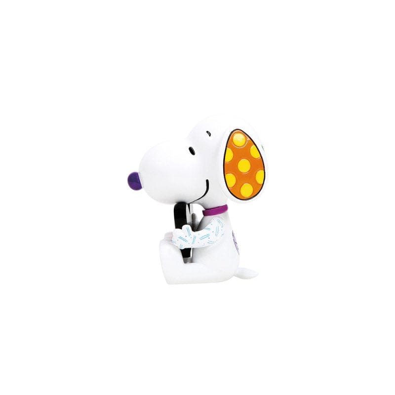 Britto Peanuts Snoopy with Britto Heart Mini Figurine