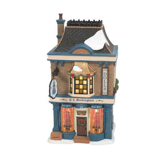Buckingham Doll Shop Dickens Village By Department 56