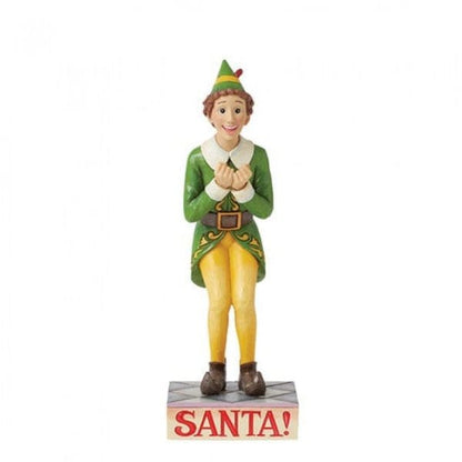 Buddy Elf Excited Figurine By Jim Shore 6015727