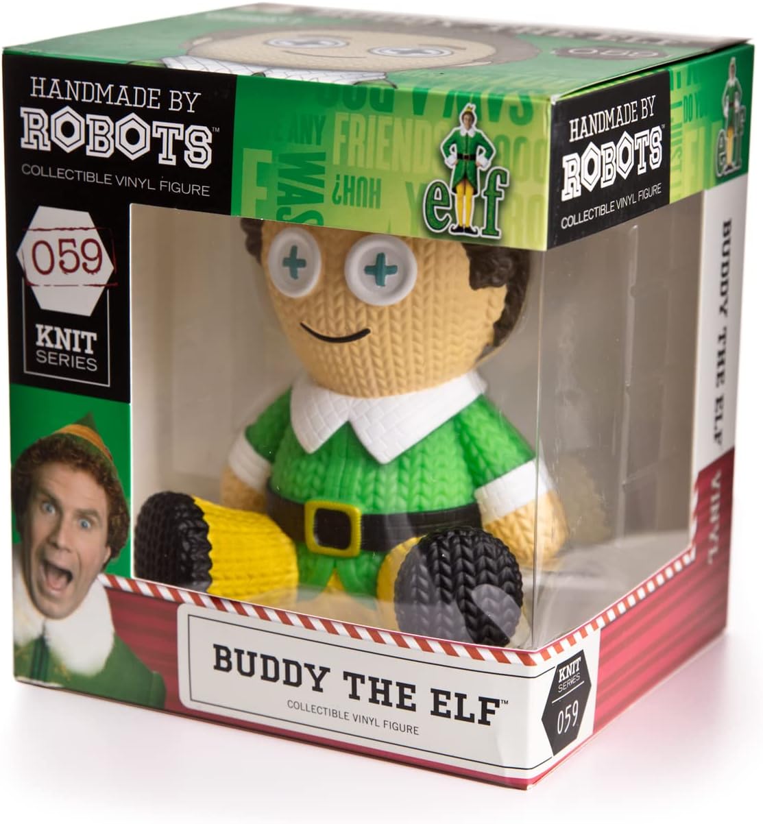 Buddy The Elf Collectible Vinyl Figure by Handmade By Robots