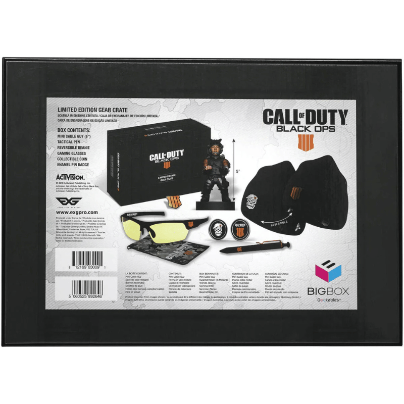 Call of Duty: Black Ops 4 Big Box Limited Edition Gear Crate