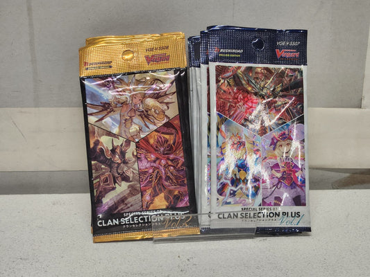 Cardfight! Vanguard Clan Selection plus 10x vol 1 6x vol 2