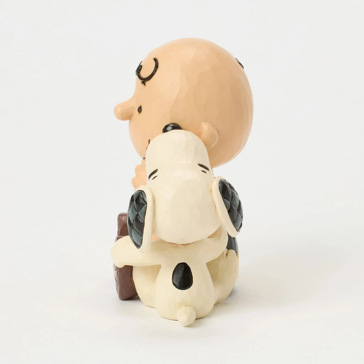 Charlie Brown with Snoopy Figurine Peanuts By Jim Shore