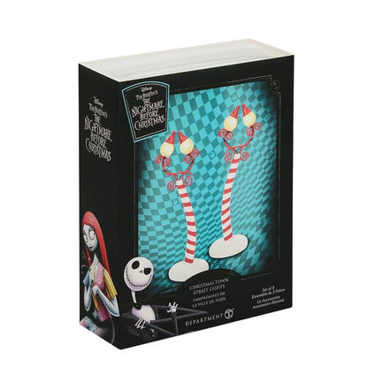 Christmas Town Street Lights Nightmare Before Christmas Village Figurine By Department 56