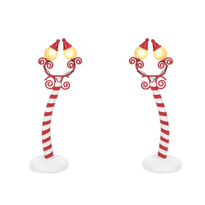 Christmas Town Street Lights Nightmare Before Christmas Village Figurine By Department 56