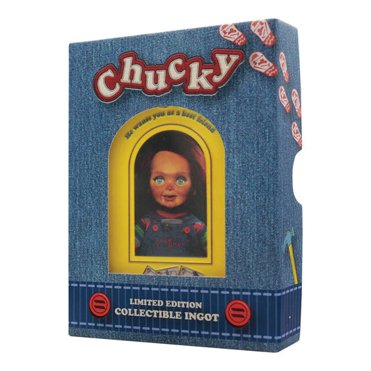 Chucky Limited edition Metal ingot And Spell Card
