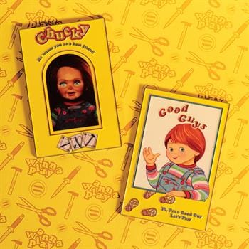 Chucky Limited edition Metal ingot And Spell Card