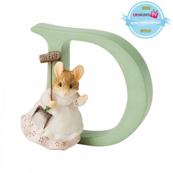 "D" Hunca Munca Sweeping Beatrix Potter Alphabet Letter