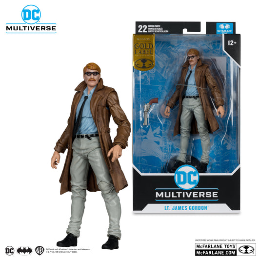McFarlane Toys DC Multiverse LT. James Gordon Batman Year 1 part 4