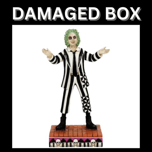 DAMAGED BOX - Beetlejuice By Jim Shore Classic Beetlejuice Figurine