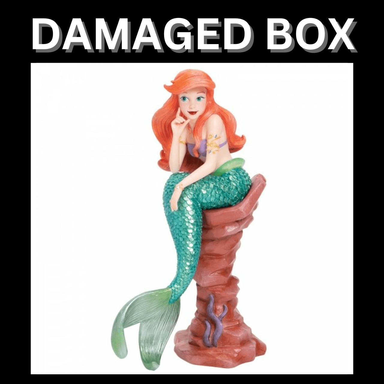 DAMAGED BOX - Disney Showcase Ariel Figurine