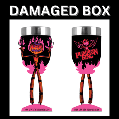 DAMAGED BOX - Disney Showcase The Pumpkin King NBC Decorative Goblet