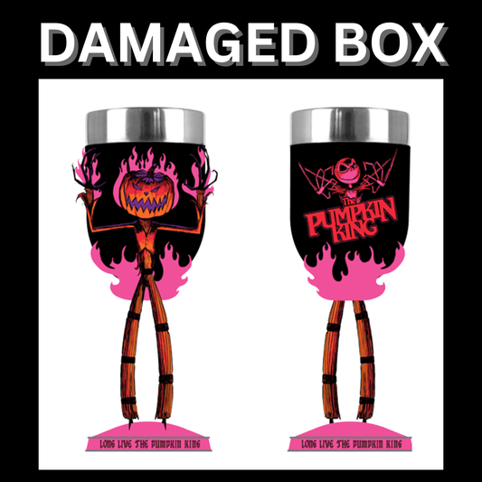 DAMAGED BOX - Disney Showcase The Pumpkin King NBC Decorative Goblet
