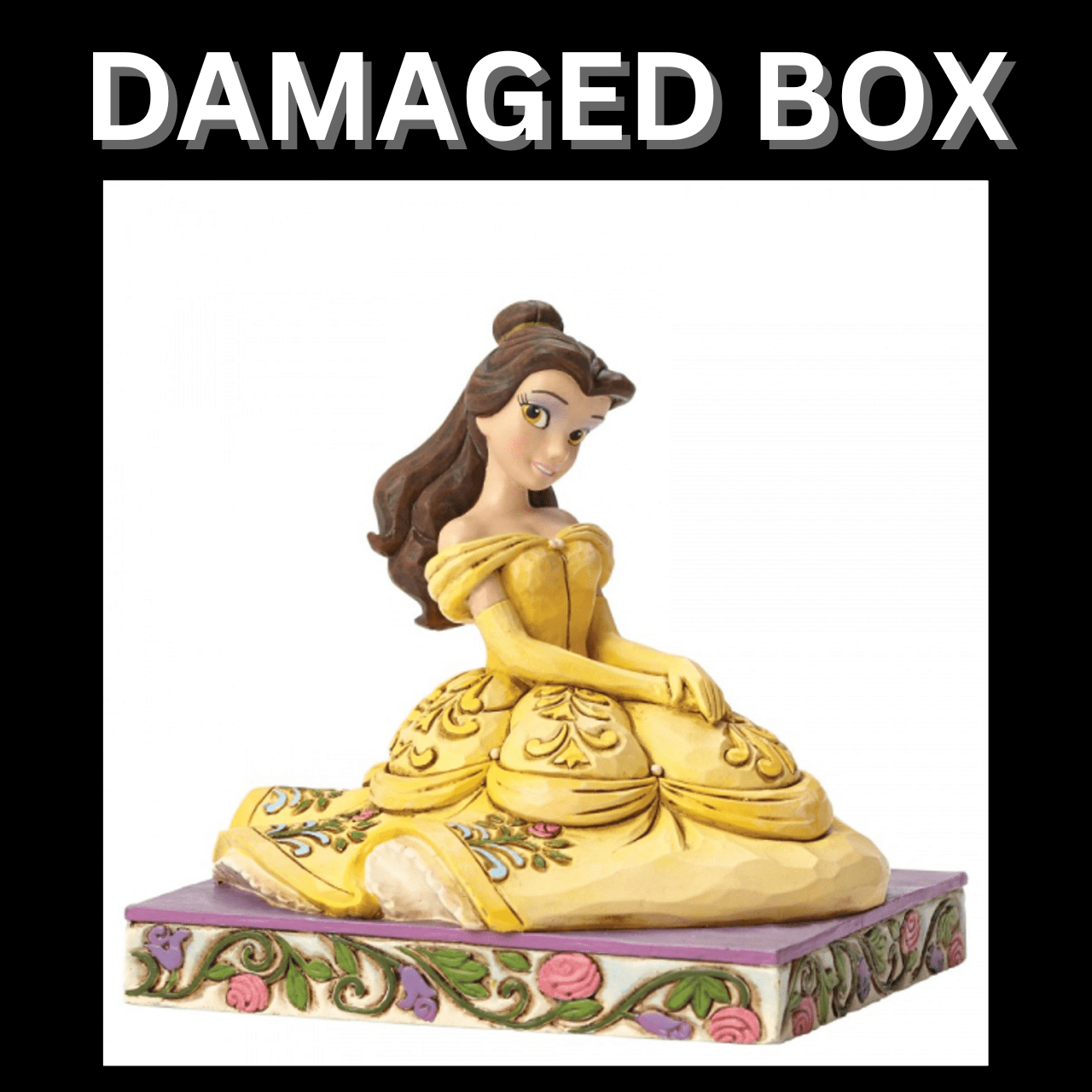 DAMAGED BOX - Disney Traditions Be Kind - Belle Figurine