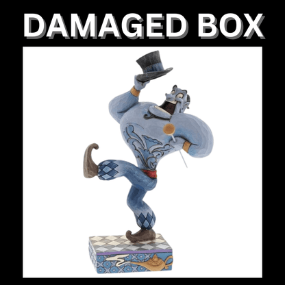 DAMAGED BOX - Disney Traditions Born Showman - Genie Figurine