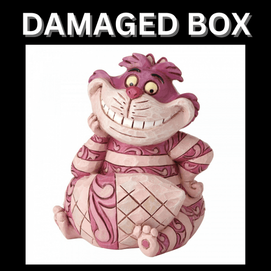 DAMAGED BOX - Disney Traditions Cheshire Cat Mini Figurine