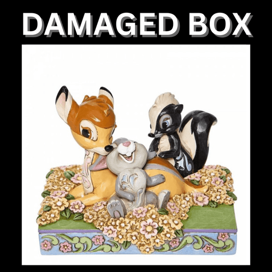 DAMAGED BOX - Disney Traditions Childhood Friends - Bambi and Friends Figurine