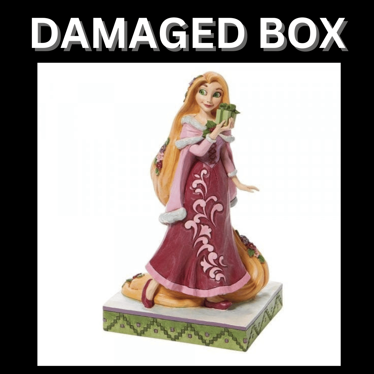DAMAGED BOX - Disney Traditions Gifts of Peace - Rapunzel with Gifts Figurine