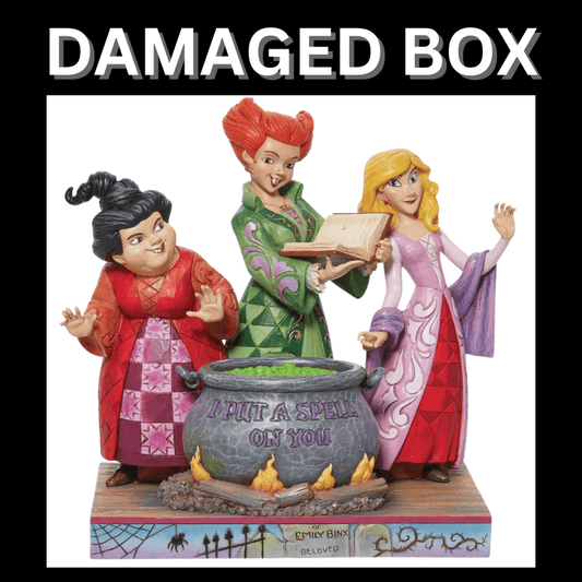 DAMAGED BOX - Disney Traditions Hocus Pocus Figurine By Jim Shore