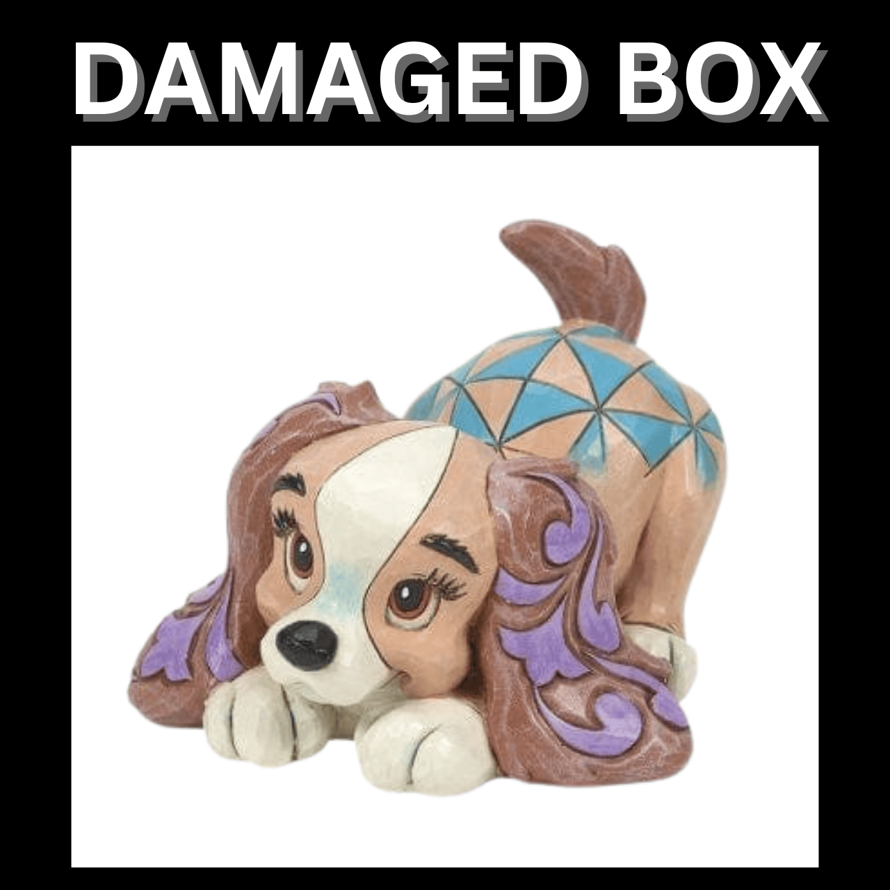 DAMAGED BOX - Disney Traditions Lady Mini Figurine By Jim Shore