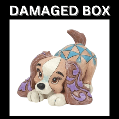 DAMAGED BOX - Disney Traditions Lady Mini Figurine By Jim Shore