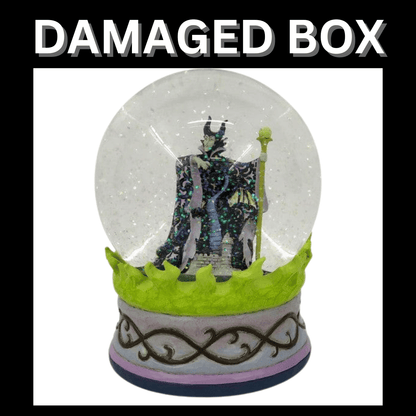 DAMAGED BOX - Disney Traditions Maleficent Waterball