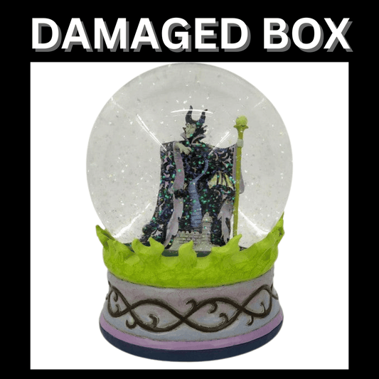DAMAGED BOX - Disney Traditions Maleficent Waterball