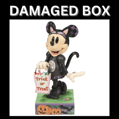 Damaged Box - Disney Traditions Minnie Mouse Cat Costume Figurine