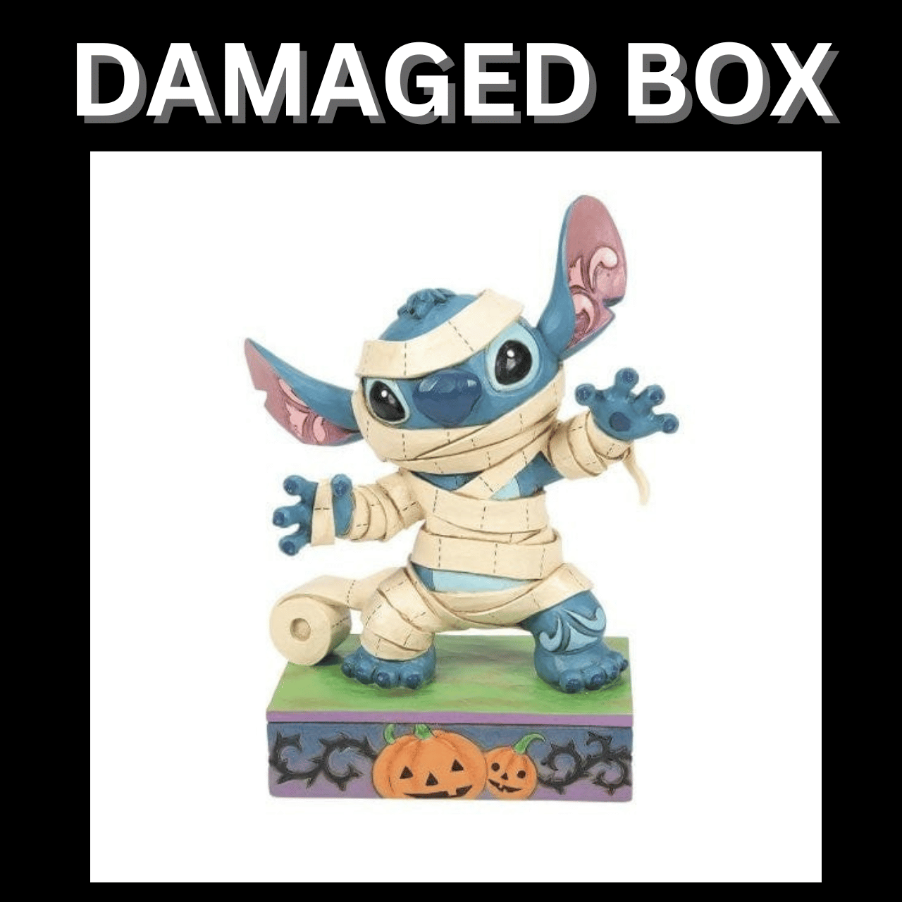 DAMAGED BOX - Disney Traditions Mummy Stitch Figurine