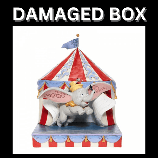 DAMAGED BOX - Disney Traditions Over the Big Top - Dumbo Circus out of Tent Figurine