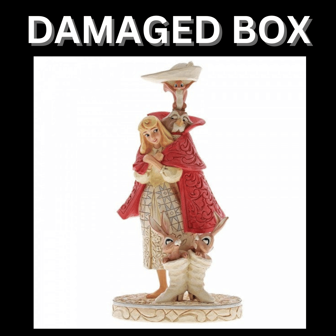 DAMAGED BOX - Disney Traditions Playful Pantomime - Aurora as Briar Rose Figurine