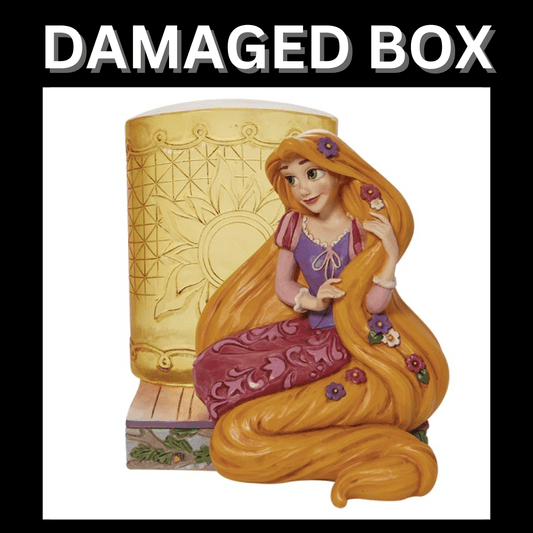 DAMAGED BOX - Disney Traditions Rapunzel with Lantern Figurine By Jim Shore