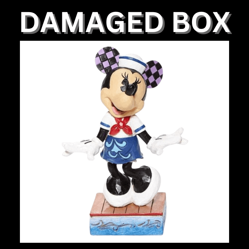 DAMAGED BOX - Disney Traditions Sassy Sailor - Minnie Mouse Personality Pose Figurine
