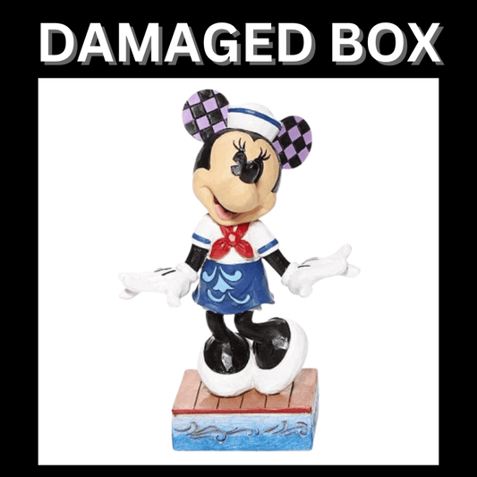 DAMAGED BOX - Disney Traditions Sassy Sailor - Minnie Mouse Personality Pose Figurine