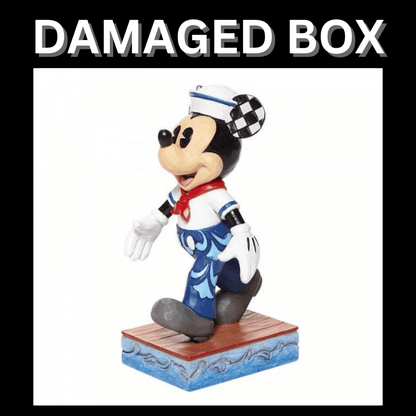 DAMAGED BOX - Disney Traditions Snazzy Sailor Mickey Mouse Figurine