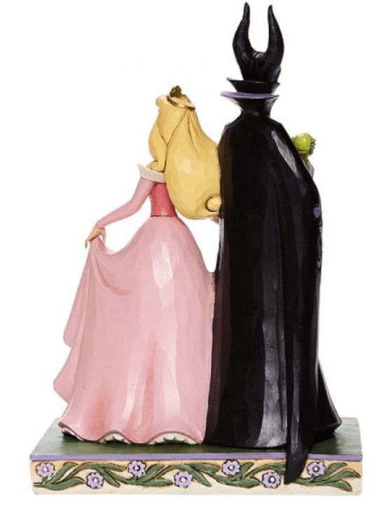 DAMAGED BOX - Disney Traditions Sorcery and Serenity Aurora and Maleficent Figurine
