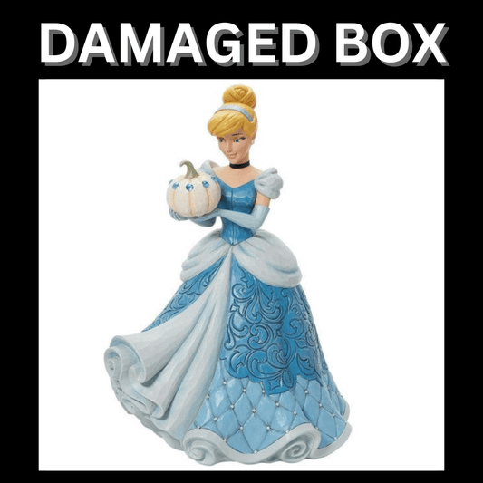 DAMAGED BOX - Disney Traditions The Iconic Pumpkin Cinderella Deluxe Figurine