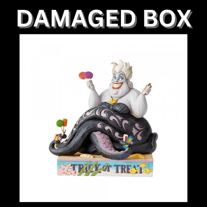 DAMAGED BOX - Disney Traditions Trick or Treat - Ursula Figurine